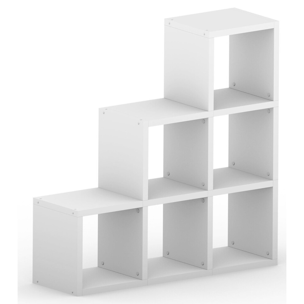 Modular 3 Step White 109.6L X 111.6H X 32.8D 5060846240782