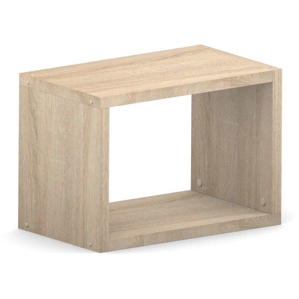 Single Wide Cube Oak 59.8L X 40.4H X 32.8D 5060846240867