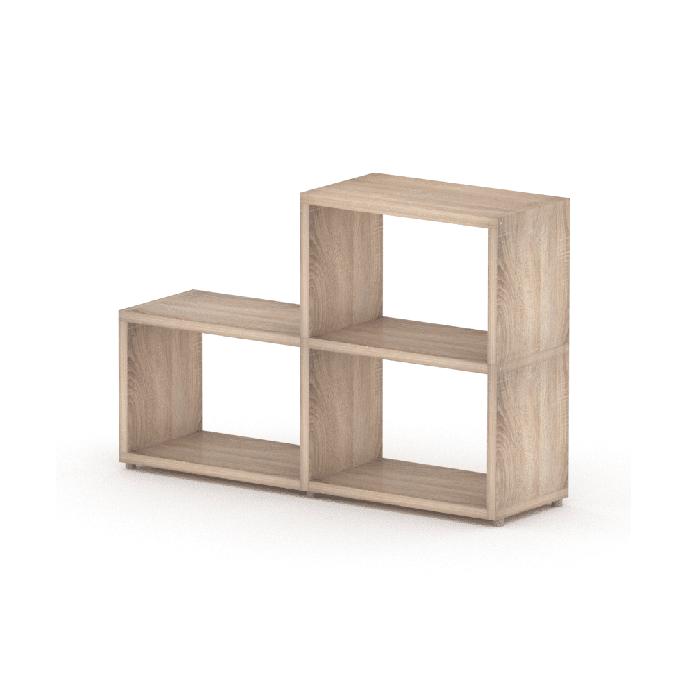 Oak Modular Wide 2 Step 116.8L X 74H X 32.8D 5060846241833