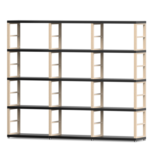 Boon maxx black and oak 3x4