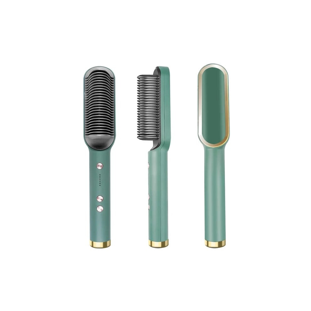 Hair Straightener Comb for Women & Men, Hair Styler, Straightener Machine Brush, Straightening Comb with Negative Ions, Professional Styling Tools