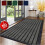 Non Slip Mats PVC Rubber Door Mat Kitchen Hallway Runner & Bath Mats 2