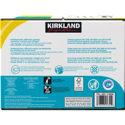 Kirkland Signature Facial Wipes (180 wipes)