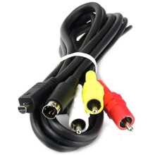 AV TV Cable Lead For Sony DCR-HC30 DCR-HC30E DCR-HC32 DCR-HC32E Camcorder