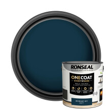 (Midnight Sky) Ronseal One Coat Everywhere Matt Paint 2.5L