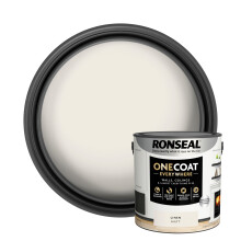 (Linen) Ronseal One Coat Everywhere Matt Paint 2.5L