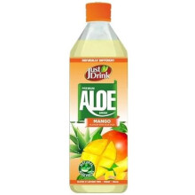 Just Drink Aloe Vera 12 x 500ml Bottles - (Mango PET)
