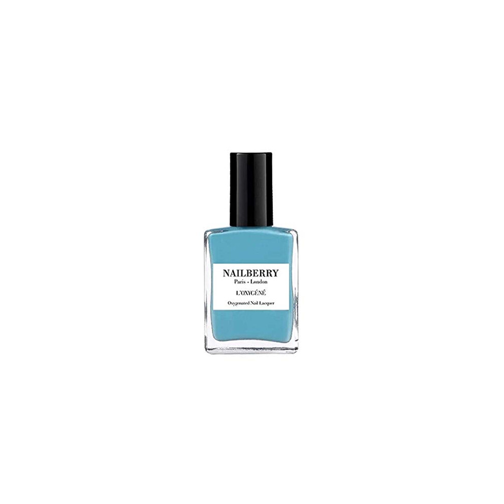 Nailberry L'oxygã©Nã© Oxygenated Nail Lacquer | Santorini, 15Ml | Polish For A Healthier Manicure & Long Lasting Colour | 12-Free, Vegan, Halal, Cruelty &