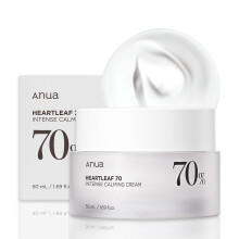 Anua Heartleaf 70 creme apaisante intense avec Ceramide Panthenol Heartleaf Extract Care Care - (50 ml /1,69fl. Oz)
