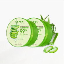 300x2 ML Natural Aloe Vera Gel -Organic Moisturizing Aloe Vera, Soothing and Hydrating, Sunburn and Scar Repair, After Sun Care for Face Body Hair