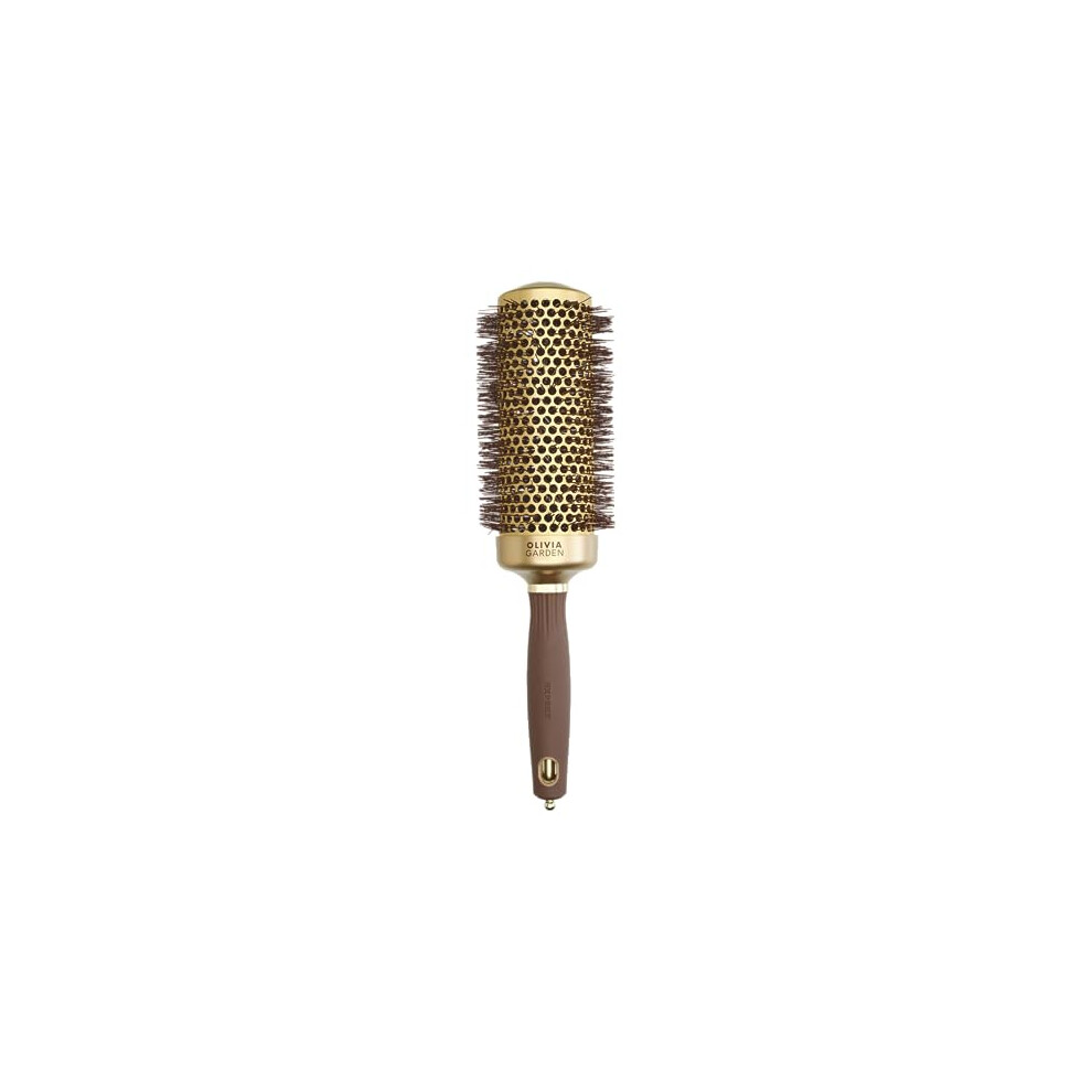 Olivia Garden Expert Blowout Speed Wavy Bristles Gold&Brown 55