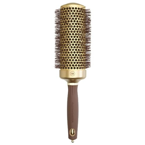 Olivia Garden Blowout Speed Or et Marron 55 mm 1