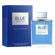 Perfumes - Blue Seduction - Eau de toilette for Men - Long Lasting - Fresh and Casual Fragance - Woody and Aquatic Notes - Ideal for Day Wear - 200 ml