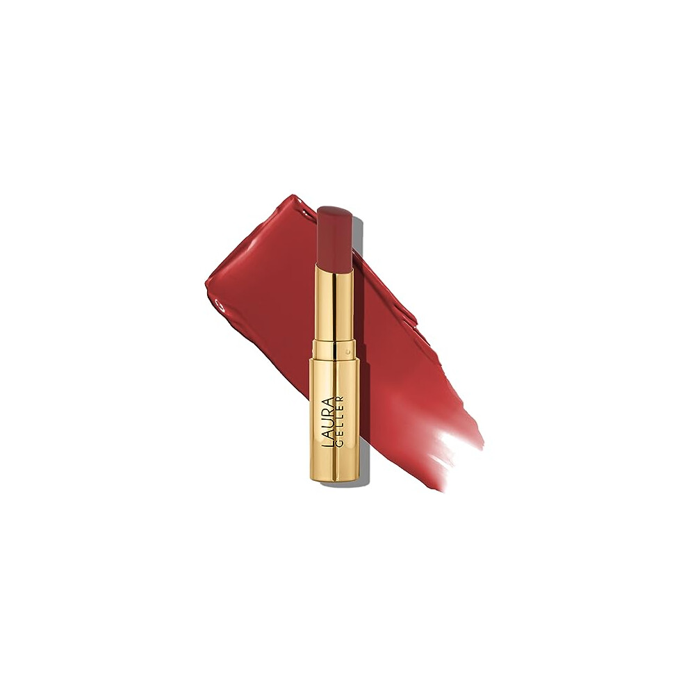 Laura Geller Beauty Laura Geller New York Jelly Balm Moisturizing Tinted Lip Balm - Brick House - Hydrating Vitamin E - Semi-Shine Finish
