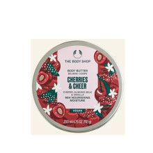 Cherries & Cheer - Cherry, Almond Milk & Vanilla 200ml Body Butter - Vegan