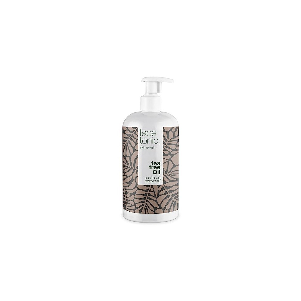 Tea Tree Oil Australian Bodycare Face Tonic 500Ml - Alcohol Free Face Tonic With Tea Tree Oil - Cleanser For Blemishes, Spots, Pimples And Acne Prone Skin, Natural & Pharmaceutical