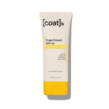 SPF 30 Triple Protect Hydrating Face Cream with Ceramides + Vitamin C, UVA/UVB Protection. Non-Greasy, Non-Comedogenic SPF Face Moisturiser Sunscreen