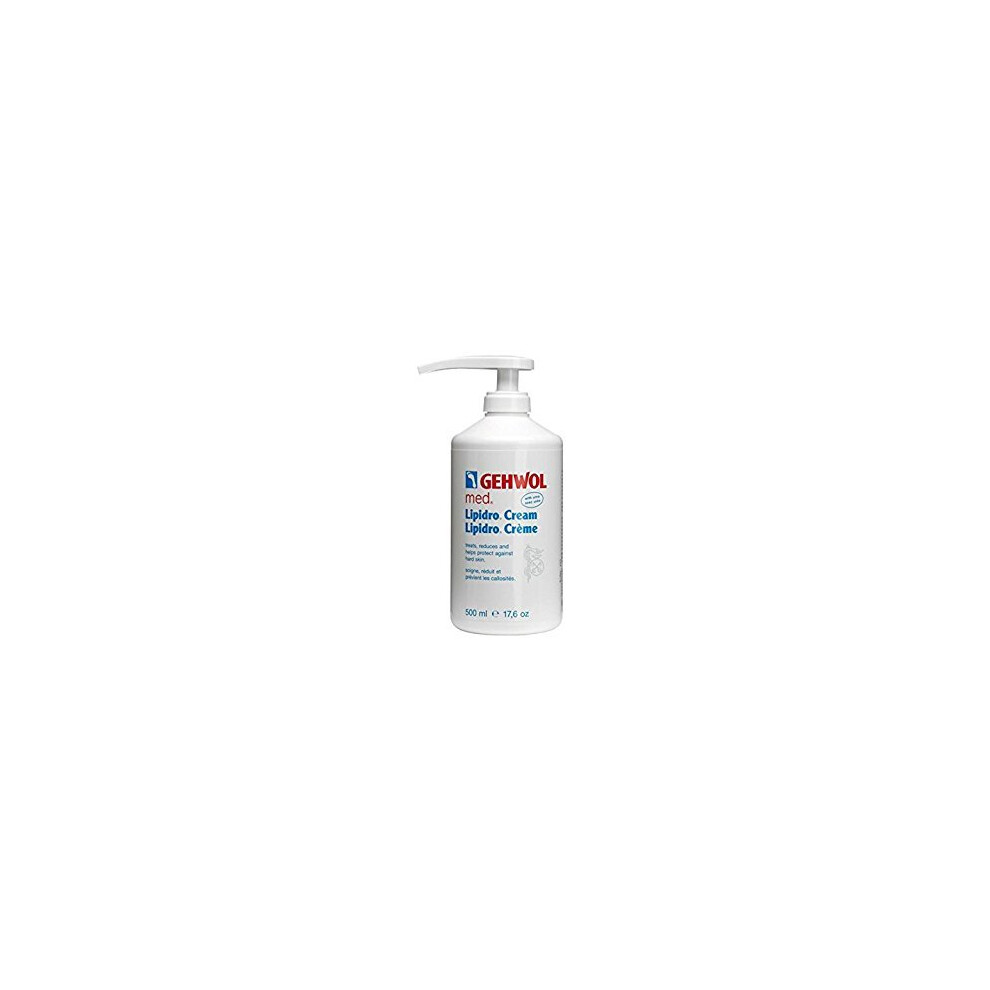 Gehwol Med Lipidro Foot Cream 500Ml Dispenser - Sensitive Skin Intensive Care
