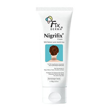 FIXDERMA Nigrifix Cream for Acanthosis Nigricans with Lactic Acid | Dermatologist Tested Retinol Cream | Useful for Dark Body Parts like Neck An