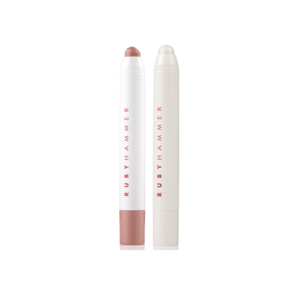 Ruby Hammer Lip Serum Balm Duo | Nude & Fx - Image 3