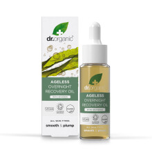 Ageless Overnight Recovery Oil with Organic Seaweed, NEW, Moisturising, Fine Lines, Wrinkles, Natural, Vegan, Cruelty-Free, Paraben & SLS-Free,