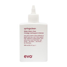 Springsclean Shampoo - Deep Cleansing Rinse Shampoo - Gentle Moisturising Natural Shiny Soft Curly and Wavy Hair - 300ml / 10.1fl.oz