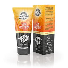 Sun Protection FPS 50+ (UVB +50 - UVA +95) Sun Cream for Protecting Tattoos 100ml
