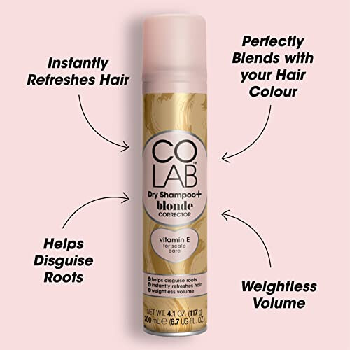 Colab Blonde Dry Shampoo 200 Ml Mujer 1