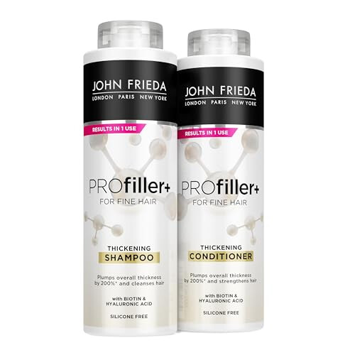 John Frieda Pro Filler+ Shampoo and Conditioner 500ml Duo Pack