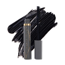 LAURA GELLER Always There Waterproof Lengthening Mascara in Black | - Lengthening, Defining, Curling, Buildable Formula Eye Makeup- Innovative
