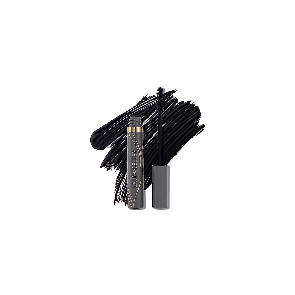 Laura Geller Beauty Black Laura Geller Always There Waterproof Lengthening Mascara In | - Lengthening, Defining, Curling, Buildable Formula Eye Makeup- Innovative