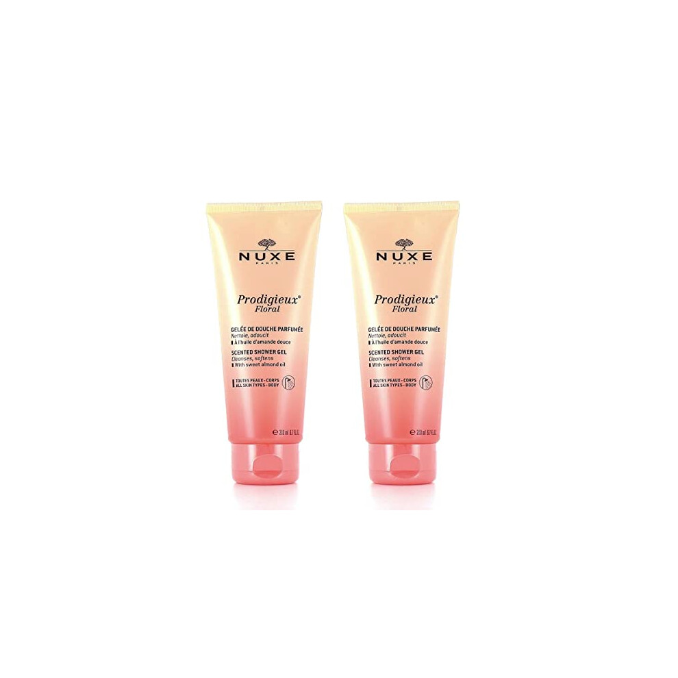 Prodigieux Floral Scented Shower Gel 2 x 200ml