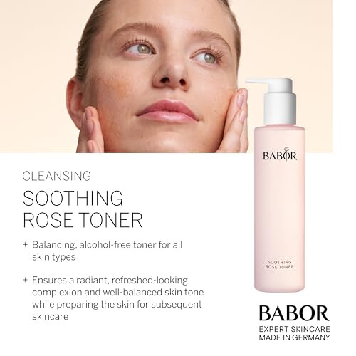 Babor Soothing Rose Toner 200ml - tonique hydratant 1
