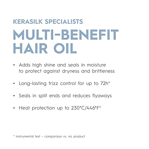 Olio per Capelli Multi-benefit Kerasilk Specialists 50ml 2
