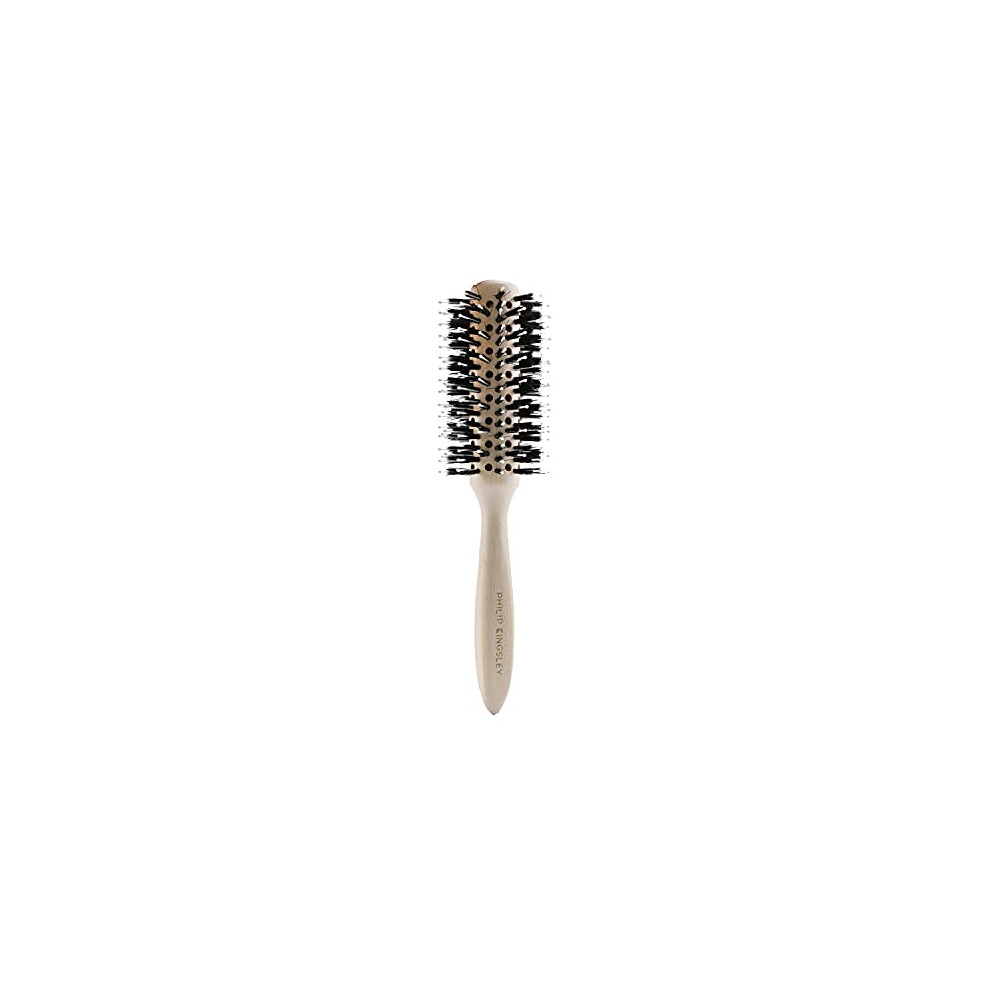 Vented Round Hair Brush for Blow Drying, Curling, Volumising, and Styling Hair, Nylon Bristle Brushes, 60mm Radial