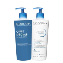 Atoderm Ultra-Nourishing Fragrance-Free Cream 2 x 500ml
