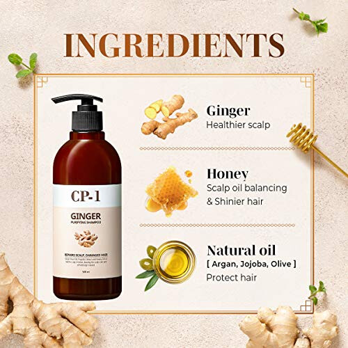 CP-1, Ginger Purificerande Shampoo, 500 ml 2