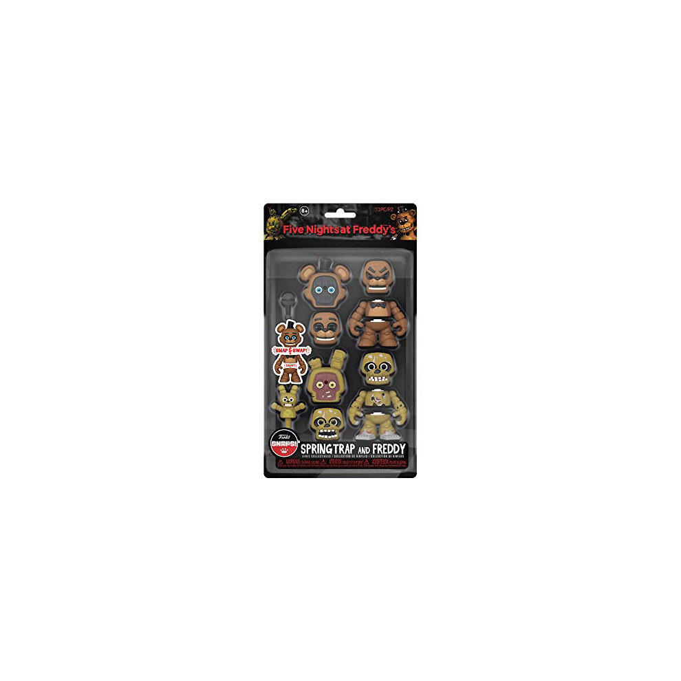 Photos - Action Figures / Transformers Funko Five Nights At Freddy's Snap: Freddy Fazbear & Springtrap 2PK - Collectable Vinyl Figure - Gift Idea - Official Merch (FNAF)