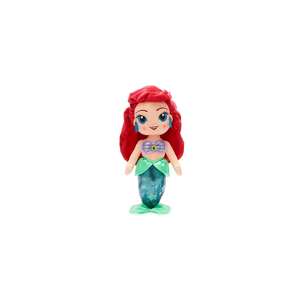 Official Ariel Soft Toy Doll, The Little Mermaid, 37cm/14â, Plush Cuddly Classic Princess Character For Kids, Underwater Princess With Embroidered