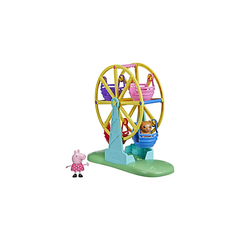 Peppa's Adventures Peppa's Ferris Wheel Playset Pre-school Toy for Children Aged 3 and Up, Multicolor,F2512