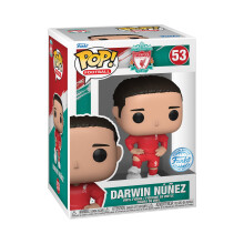 POP! Soccer: Liverpool FC - Darwin Nunez - Collectable Vinyl Figure - Gift Idea - Official Merchandise - Toys for Kids & Adults - Sports Fans - Model