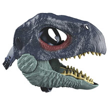 Jurassic World Dominion Therizinosaurus Dinosaur Mask with Opening Jaw, Costume and Role-Play Gift