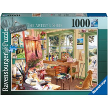 Haven No. 11 The Artist's Shed 1000 Piece Jigsaw Puzzles for Adults and Kids Age 12 Years Up