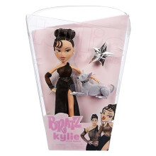 x Kylie Jenner - Night Fashion Doll - Collectible Doll with Evening Gown, Pet Dog, and Poster - For Kids and Collectors Ages 6+ Years