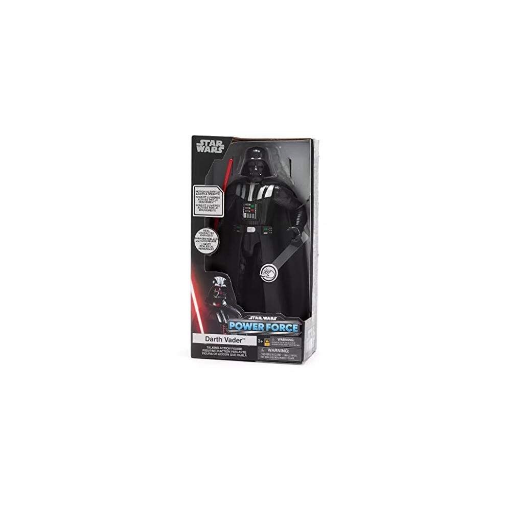 Disney Store Darth Vader Talking Action Figure, Phrases & Lightsaber Sound Effects Approx 27cm