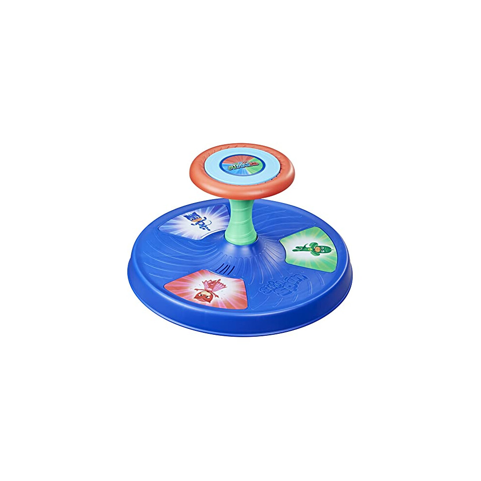 PJ Masks Sit 'n Spin Musical Classic Spinning Activity Toy for Toddlers Ages 18 Months and Up (Amazon Exclusive)