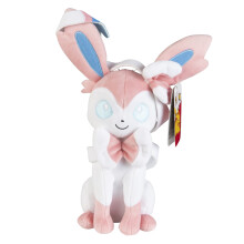 PKW2375 Sylveon Plush-8-Inch Pokémon Plush-Authentic Details-Toys for Kids