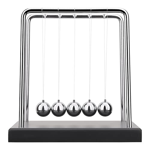 QLKUNLA Pendolo di Newton Gadget Scientifico per Ufficio e Casa 2