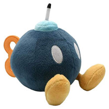 AC16 Bob-Omb Sanei Officially Licensed Plush, Multicolour