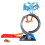 Hot Wheels City Toy Track Set, Bat Loop Attack with Adjustable Loop & Launcher, 1:64 Scale Toy Car, HTN78 1